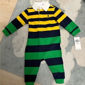 NWT Ralph Lauren baby romper size 9 months